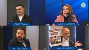 Jorge Triana y Manuel Añorve exponen datos sobre el Tren Interoceánico en debate político