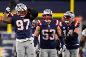 Partido Patriots vs Texans en la Ronda Divisional de la NFL con dominio de Nueva Inglaterra y eliminación de Houston.