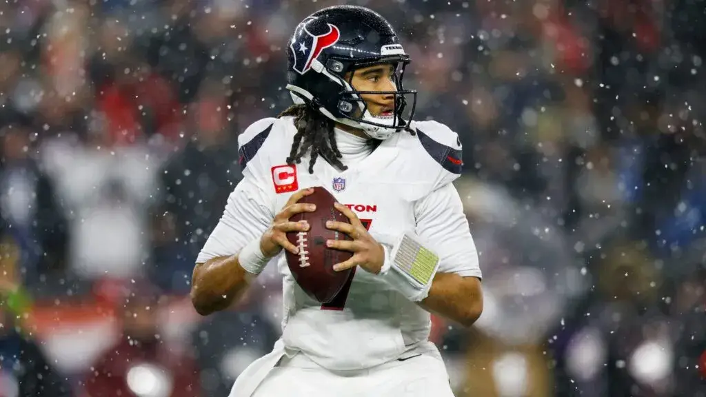 Texans durante partido internacional de NFL en Londres frente a Jaguars en temporada 2026
