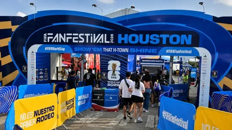 FIFA Fan Festival cerrado temporalmente por lluvias intensas en Houston durante el Mundial 2026