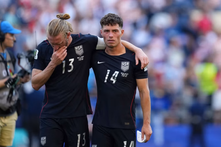 Estados Unidos fuera del Mundial después de caer 4-1 ante Bélgica en los octavos de final.