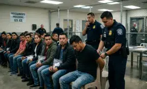 Un informe de transparencia del HPD registró 19 transferencias de personas a custodia federal en Houston.