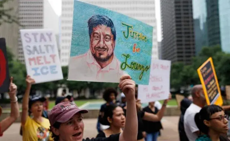 Fiscalía descarta metanfetamina en el vehículo de Lorenzo Salgado Araujo, mexicano abatido por un agente de ICE en Houston.