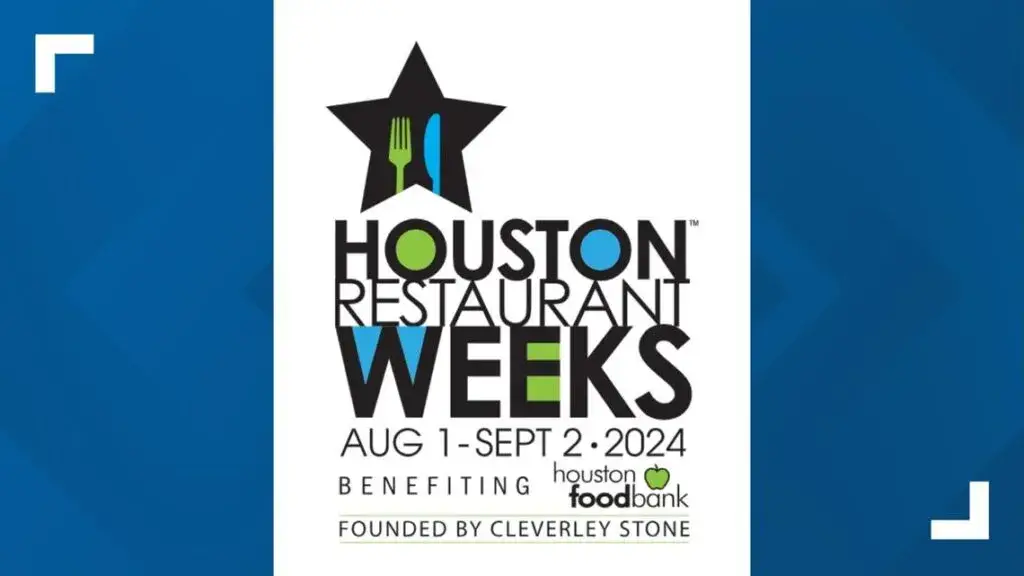 Mesa con platillos gourmet durante Houston Restaurant Weeks, el evento gastronómico más importante del verano en Houston.