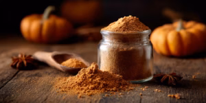 Bebida pumpkin spice servida en una cafetería de Houston durante la temporada de otoño.