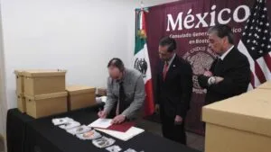 Piezas prehispánicas recuperadas por México mediante la restitución de 1,132 objetos arqueológicos entregados voluntariamente en Boston
