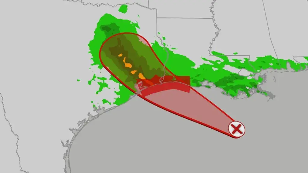 Tormenta tropical amenaza Texas y Luisiana con lluvias e inundaciones